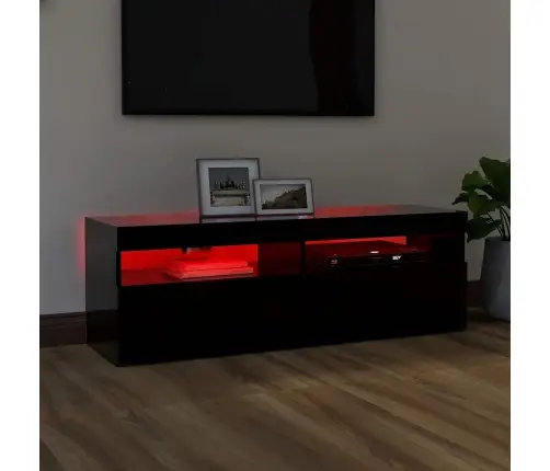 Telerialus Led-Tuledega, Must, 120 X 35 X 40 Cm