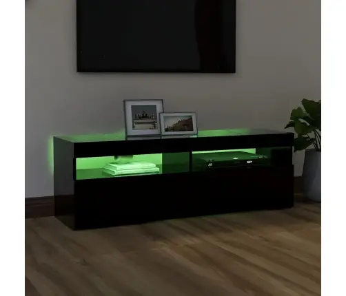 Telerialus Led-Tuledega, Must, 120 X 35 X 40 Cm