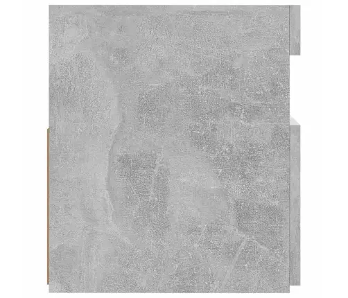 Tv Spintelė Su Led Apšvietimu, Betono Pilka, 120X35X40 Cm