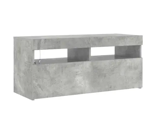 Telerialus Led-Tuledega, Betoonhall, 90 X 35 X 40 Cm