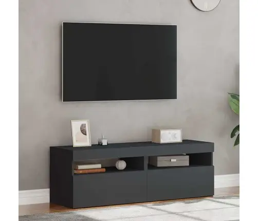Telerialused Led-Tuledega, 2 Tk, Hall, 60 X 35 X 40 Cm
