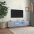Tv Skapītis Ar Led Lampiņām, 160X35X40 Cm, Betona Pelēks Vidaxl