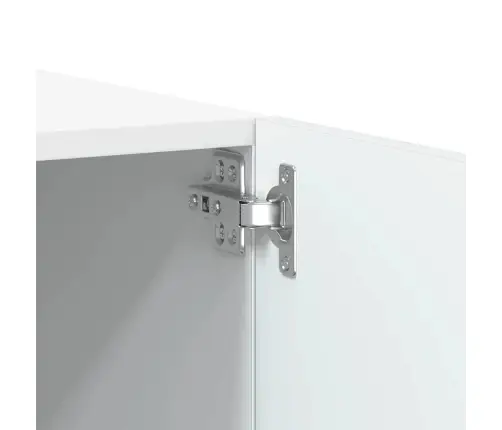 Televizoriaus Spintelė, Baltos Spalvos, 100X35X40cm Mediena