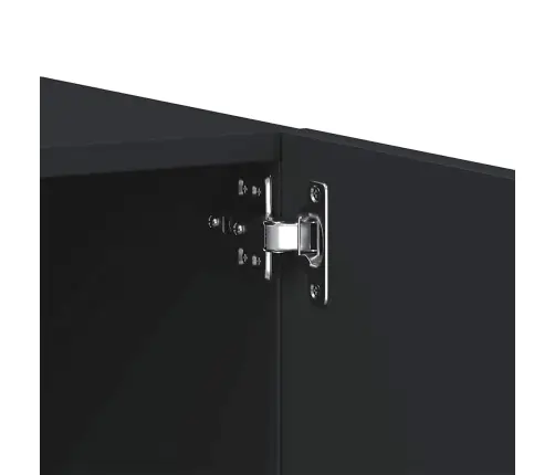 Tv Skapītis, Melns, 100X35X40 Cm, Inženierijas Koks Vidaxl