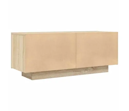 Televizoriaus Spintelė, Ąžuolo, 100X35X40cm Apdirbta Mediena