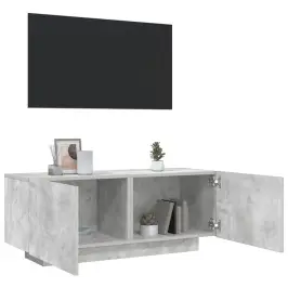 Telerikapp, Betoonhall, 100 X 35 X 40 cm Tehispuit