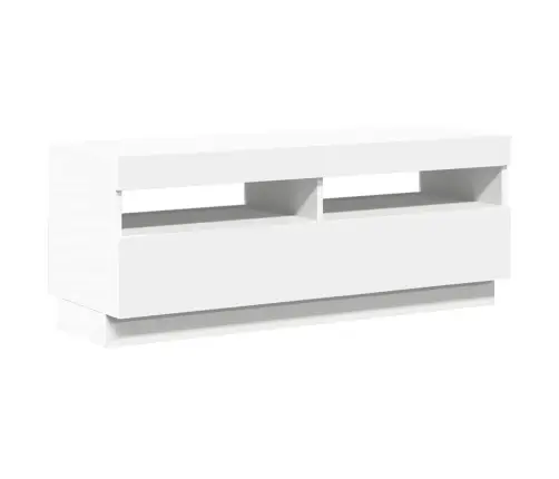 Tv Skapītis Ar Led Lampiņām, 100X35X40 Cm, Balts Vidaxl Tv Skapītis Ar Led Lampiņām, 100X35X40 Cm, Balts Vidaxl