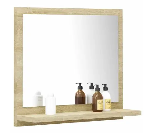 Vannasistabas Spogulis, Ozolkoka Krāsā, 40X10,5X37 Cm Vidaxl