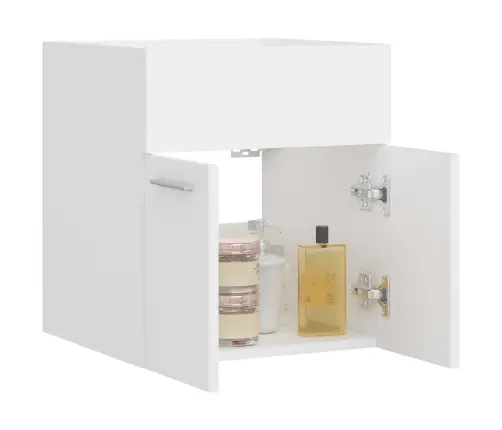 Valamukapp, Valge, 41 X 38,5 X 46 cm Tehispuit