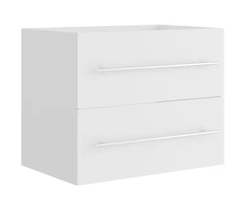 Valamukapp, Valge, 60X38,5X48 cm Tehispuit