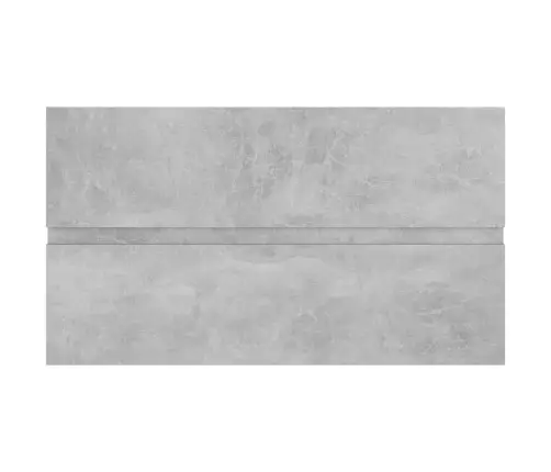 Izlietnes Skapītis Betona Pelēks 80X38,5X45Cm Inženierijas Koks Vidaxl