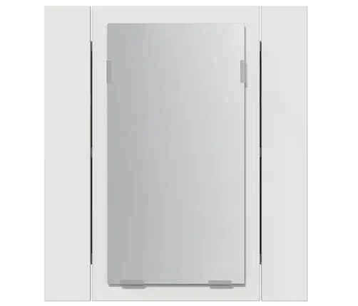 Vannasistabas Spoguļskapītis Ar Led, Balts, 40X12X45 Cm, Akrils Vidaxl