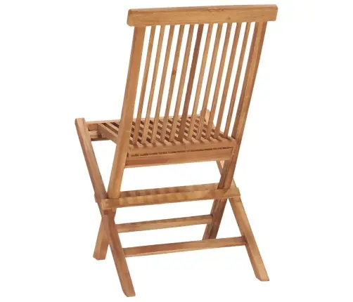 9-Daļīgs Dārza Mēbeļu Komplekts, Saliekams, Masīvs Tīkkoks Vidaxl