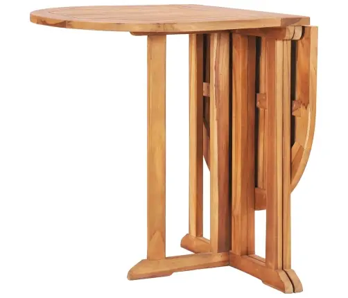 5-Daļīgs Dārza Mēbeļu Komplekts, Saliekams, Masīvs Tīkkoks Vidaxl