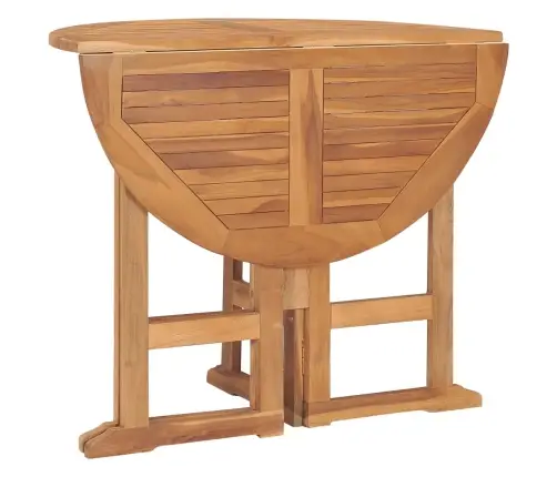 5-Daļīgs Dārza Mēbeļu Komplekts, Saliekams, Masīvs Tīkkoks Vidaxl