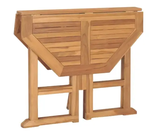 5-Daļīgs Dārza Mēbeļu Komplekts, Saliekams, Masīvs Tīkkoks Vidaxl