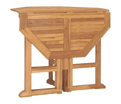 5-Daļīgs Dārza Mēbeļu Komplekts, Saliekams, Masīvs Tīkkoks Vidaxl