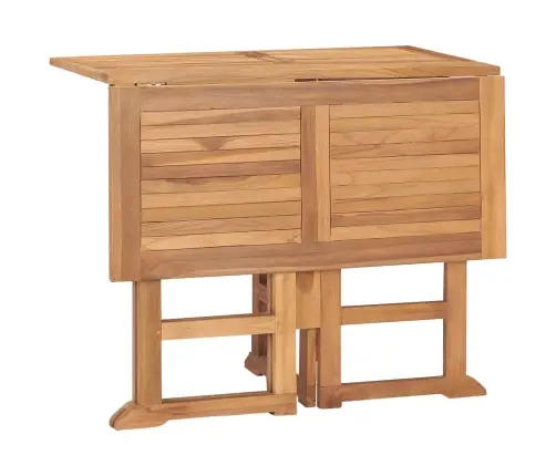 5-Daļīgs Dārza Mēbeļu Komplekts, Saliekams, Masīvs Tīkkoks Vidaxl