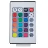 Biroja Krēsls, Rgb Led Gaismas, Sarkana Un Melna Mākslīgā Āda Vidaxl