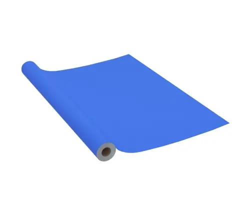 Mēbeļu Līmplēve, Spīdīgi Zila, 500X90 Cm, Pvc Vidaxl