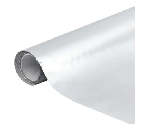 Lipni Plėvelė Baldams, Sidabrinė, 500X90cm Pvc, Blizgi