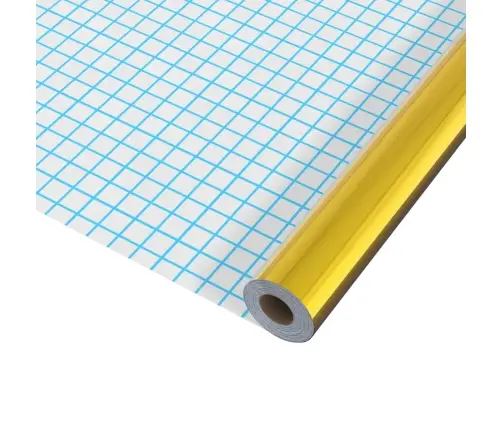 Iseliimuv Mööblikile, Kõrgläikega Kuldne, 500 X 90 cm Pvc