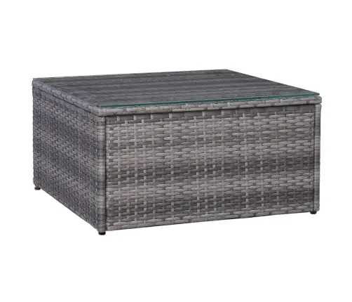 7-Daļīgs Dārza Mēbeļu Komplekts Ar Matračiem, Pe Rotangpalma Vidaxl