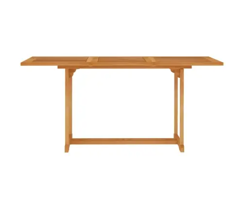 Sodo Valgomojo Baldų Komplektas, 5 Dalių, Tikmedžio Masyvas