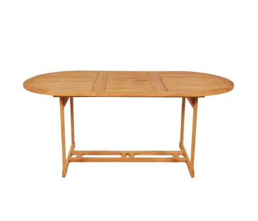 9-Daļīgs Dārza Mēbeļu Komplekts Ar Matračiem, Masīvs Tīkkoks Vidaxl