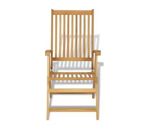 Sodo Valgomojo Baldų Komplektas, 7 Dalių, Tikmedžio Masyvas