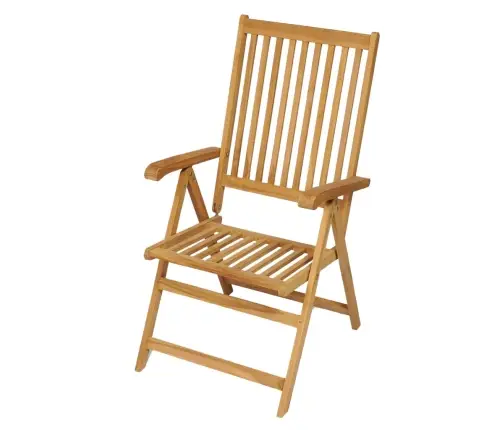 9-Daļīgs Dārza Mēbeļu Komplekts, Masīvs Tīkkoks Vidaxl