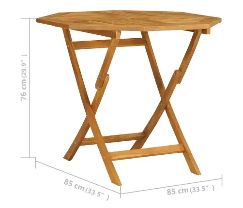 5-Osaline Aia Söögitoakomplekt, Tugevast Tiikpuust