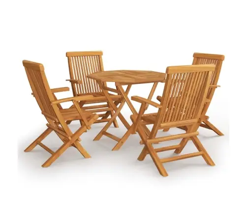 5-Osaline Aia Söögitoakomplekt, Tugevast Tiikpuust