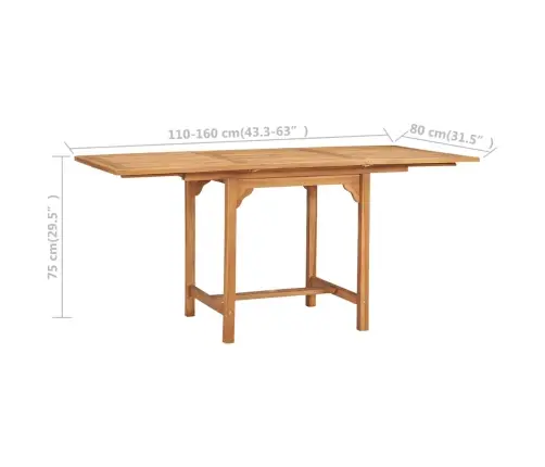 Sodo Valgomojo Baldų Komplektas, 7D., Tikmedžio Masyvas