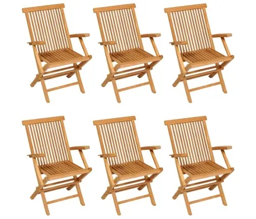 7-Daļīgs Dārza Mēbeļu Komplekts, Masīvs Tīkkoks Vidaxl