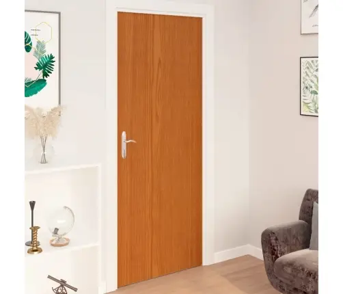 Lipnios Plėvelės Durims, 4Vnt., Šviesios Ąžuolo, 210X90cm Pvc