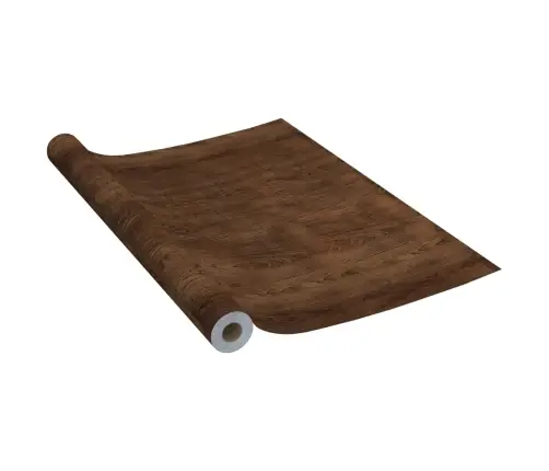 Iseliimuvad Mööblikiled, 2 Tk Tumeda Tamme Värvi, 500X90 Cm Pvc