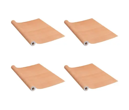 Mēbeļu Līmplēves, 2 Gab., Ozolkoka Krāsā, 500X90 Cm, Pvc Vidaxl