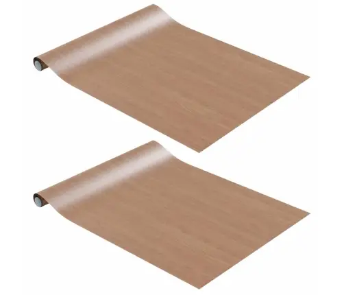 Iseliimuvad Mööblikiled, 2 Tk Hele Tamm, 500 X 90 cm Pvc