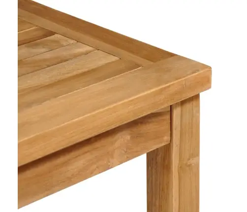 5-Daļīgs Dārza Mēbeļu Komplekts, 80X80 Cm, Masīvs Tīkkoks Vidaxl