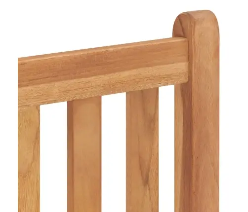 5-Daļīgs Dārza Mēbeļu Komplekts, 80X80 Cm, Masīvs Tīkkoks Vidaxl