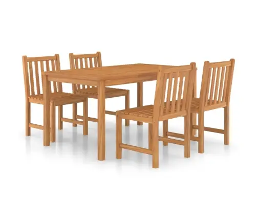 5-Osaline Aiasöögikomplekt, 150 X 90 cm Täispuit