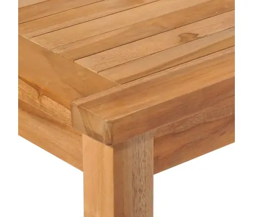 7 Dalių Sodo Valgomojo Baldų Komplektas, 150X90 cm Tikmedžio Masyvas