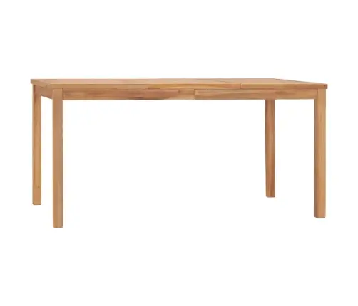 5-Daļīgs Dārza Mēbeļu Komplekts, 160X80 Cm, Masīvs Tīkkoks Vidaxl