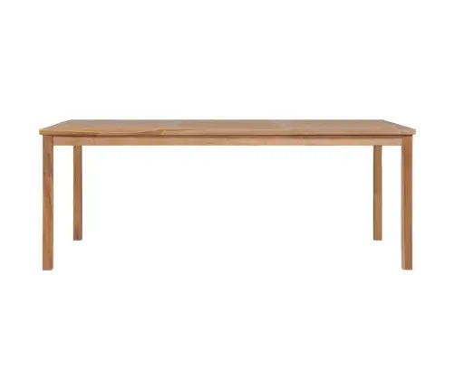 7-Daļīgs Dārza Mēbeļu Komplekts, 200X100 Cm, Masīvs Tīkkoks Vidaxl