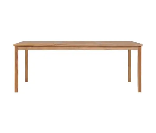 9-Daļīgs Dārza Mēbeļu Komplekts, 200X100 Cm, Masīvs Tīkkoks Vidaxl