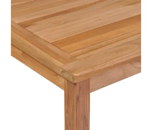 9-Daļīgs Dārza Mēbeļu Komplekts, 200X100 Cm, Masīvs Tīkkoks Vidaxl