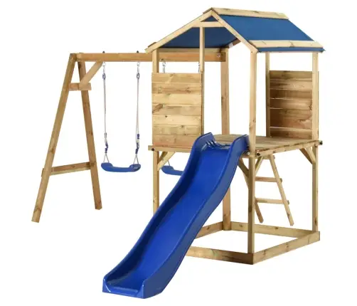 Āra Rotaļu Laukums, Impregnēts Priedes Koks Vidaxl