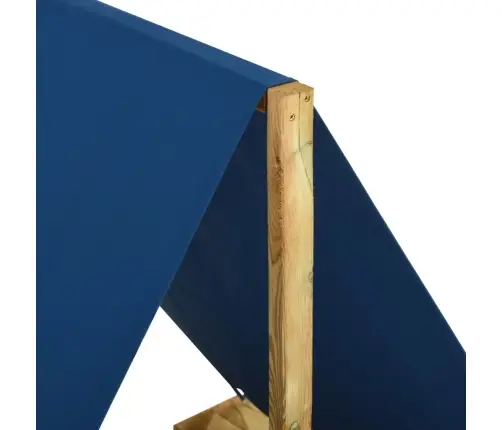 Smilšu Kaste Ar Jumtu, 160X100X133 Cm, Impregnēts Priedes Koks Vidaxl