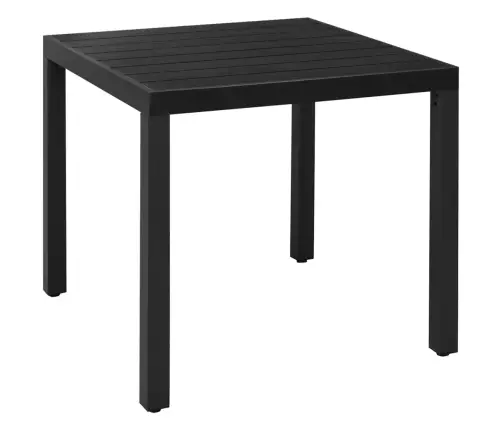 5-Daļīgs Dārza Mēbeļu Komplekts, Melns Vidaxl